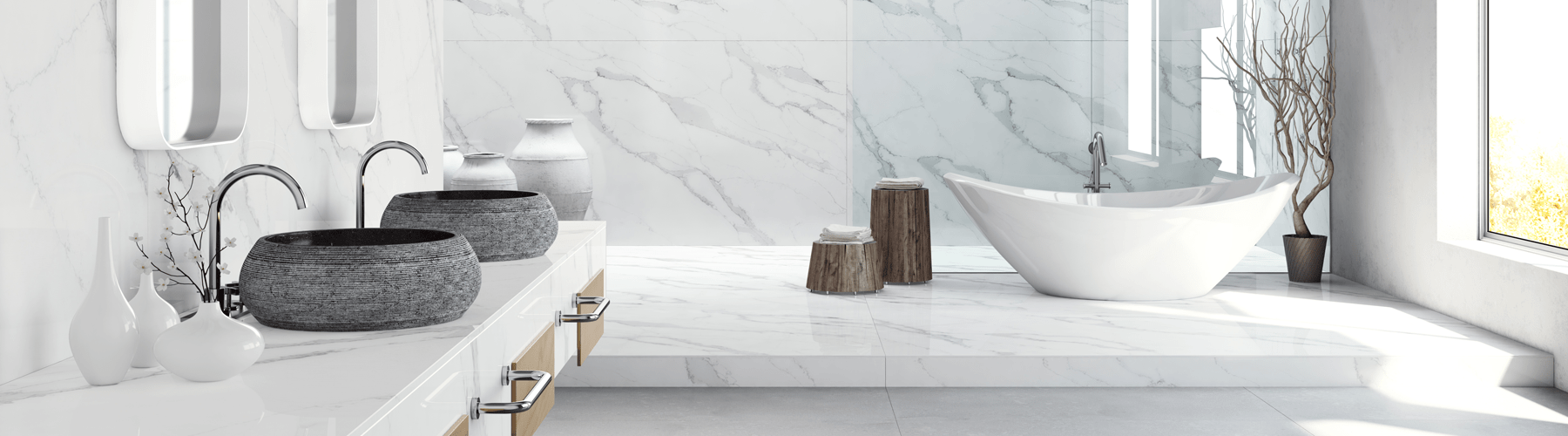 Unique Calacatta Glacé