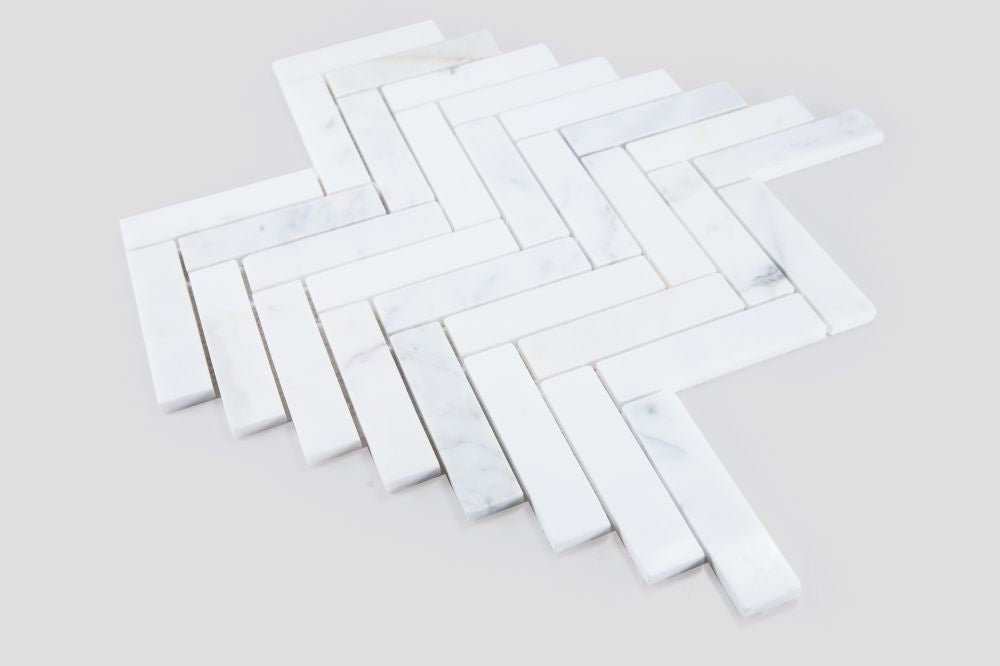 Herringbone Calacatta Gold