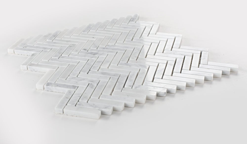 Herringbone Mini Carrara