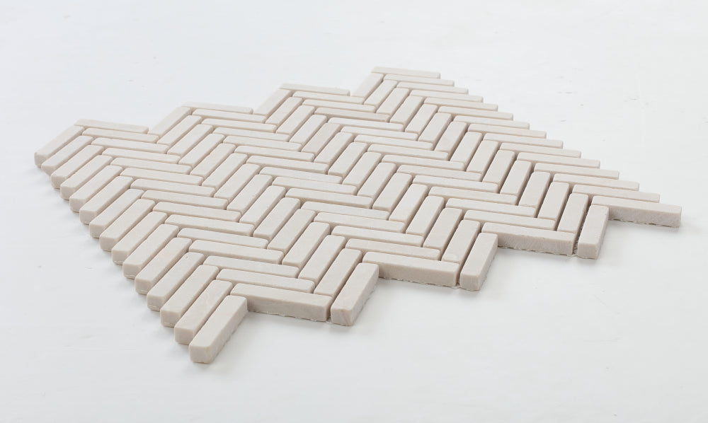 Herringbone Mini Marfil