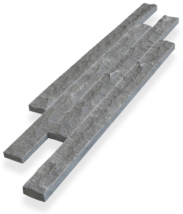 Grey Andesite Chipped