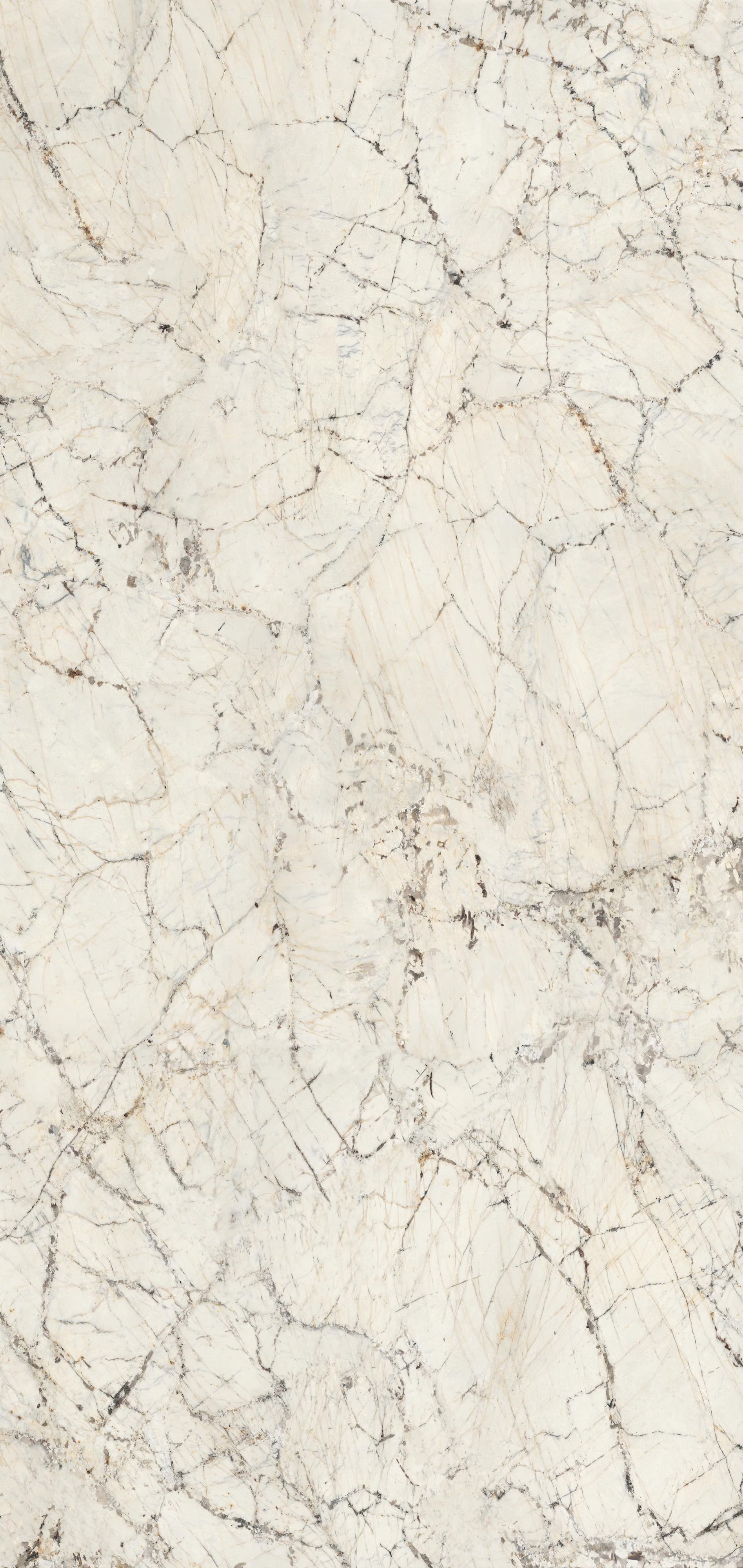 Fusion White 128"x64" Natural Finish – Laminam 12mm (1/2")