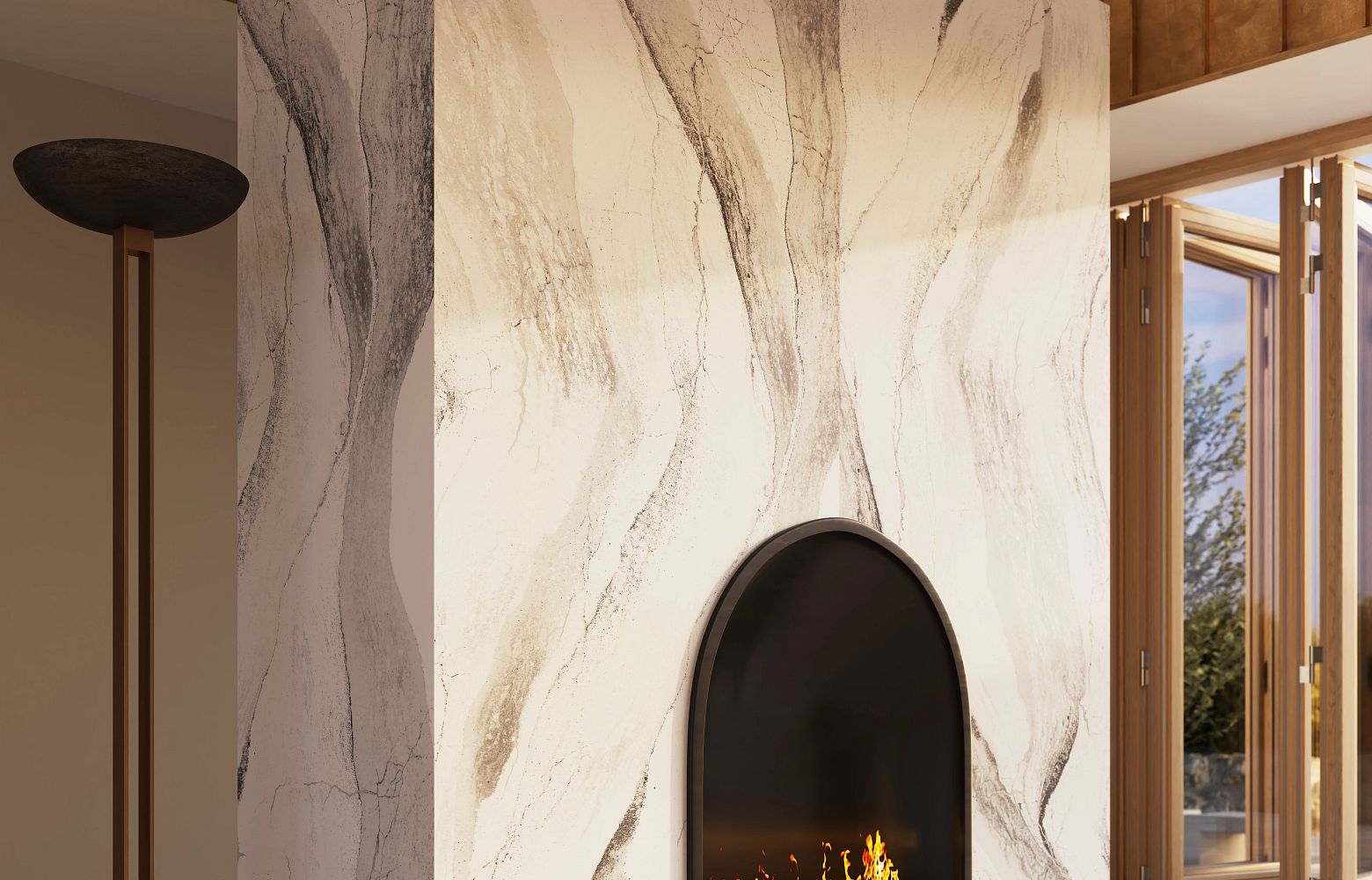 (NEW) Windsor Brass Satin Ridge