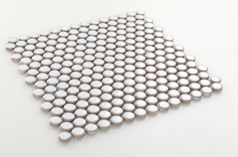 Penny Round Fancy White