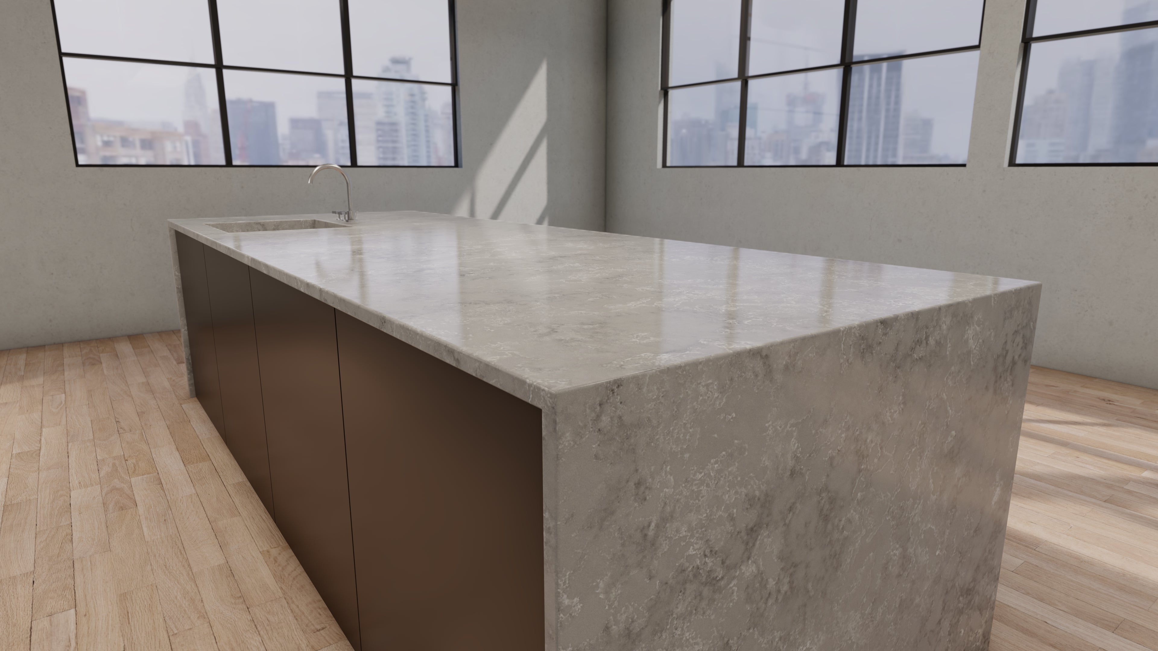 Grey Travertino