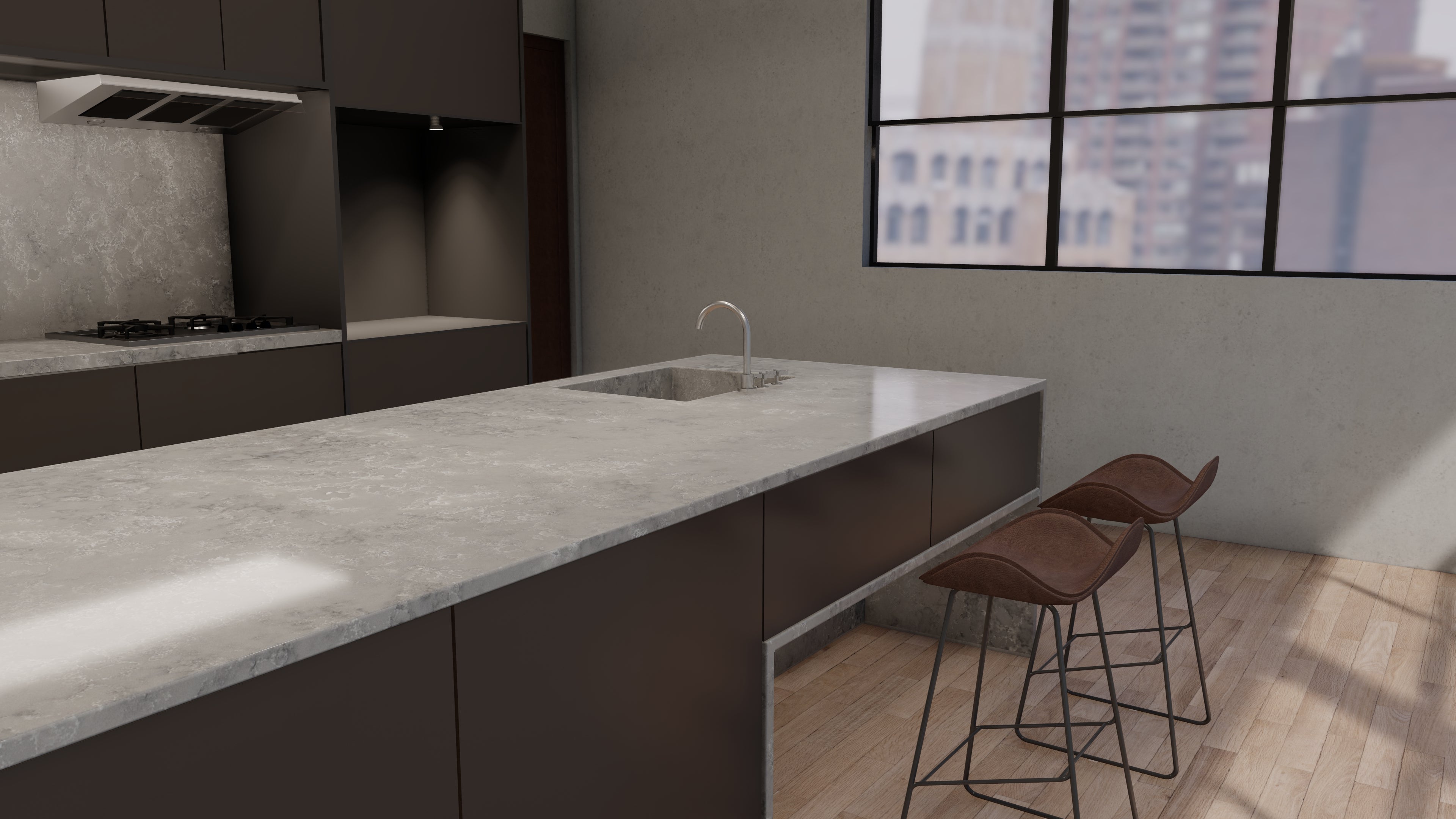 Grey Travertino