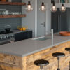 Sleek Concrete 120x56.5 Gray Quartz Slab 3