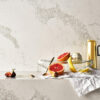 Statuario Maximus 131.5x64.5 White Polished Quartz Slab 4