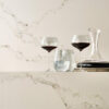 Statuario Nuvo 131.5x64.5 White Polished/Honed Quartz Slab 5