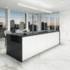 Belvedere Black 127x63 Honed Porcelain Slab 0