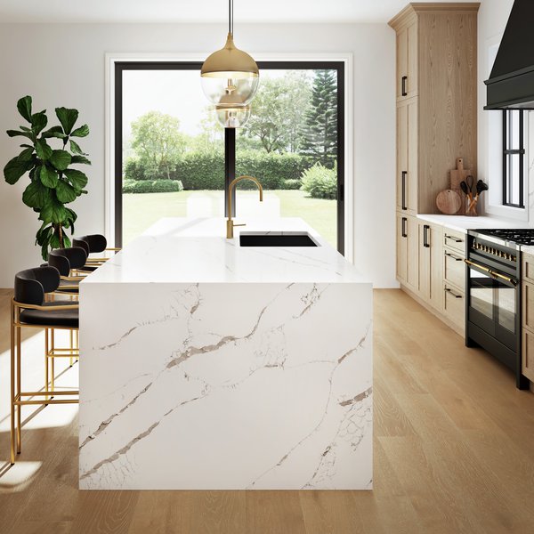 Calacatta Extra 130x65 Quartz Slab 5