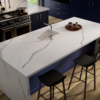 Calacatta Marina 130x63 White Quartz Slab 0