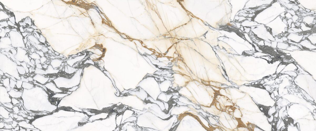 Calacatta Paonazzo 127x63 White Polished Porcelain Slab