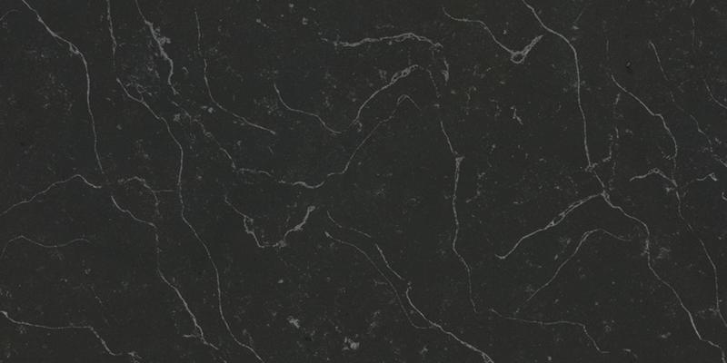 Carbo 130x63 Black Brushed Quartz Slab 1