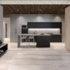 Cosmopolita Gray 127x63 Honed Porcelain Slab 2