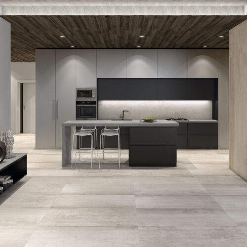 Cosmopolita Gray 127x63 Honed Porcelain Slab 0