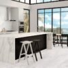 Grassi White 127x63 Polished Porcelain Slab 1