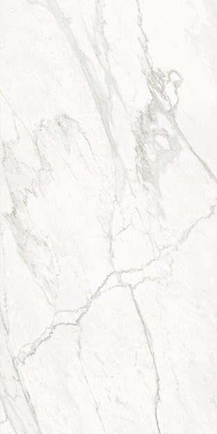 Grassi White 127x63 Polished Porcelain Slab 4