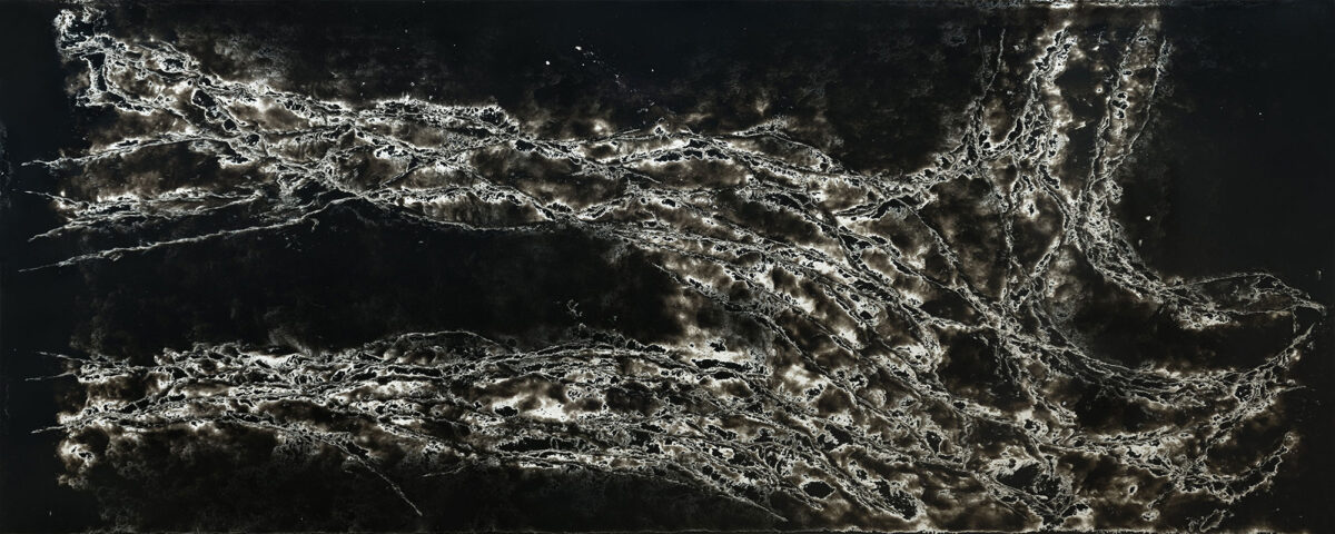 Ice Max Black 130x64 Quartz Slab 1