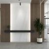 Lasa White 127x63 Polished Porcelain Slab 0