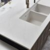 Lumina 130x63 Gray Quartz Slab 6