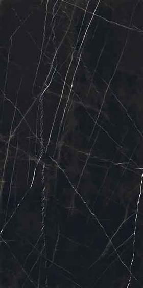 Marquina Black 127x63 Polished Porcelain Slab 2