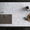 Ribera 130x63 Gray Quartz Slab 1