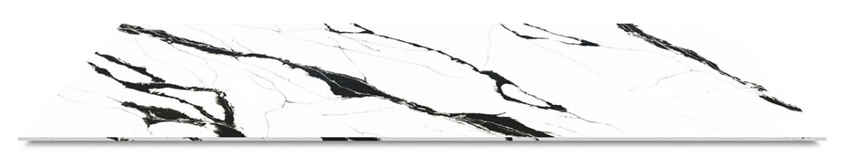 Unique Calacatta Black 130x64 Quartz Slab 2