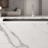 Unique Calacatta Glace 130x64 Quartz Slab 0