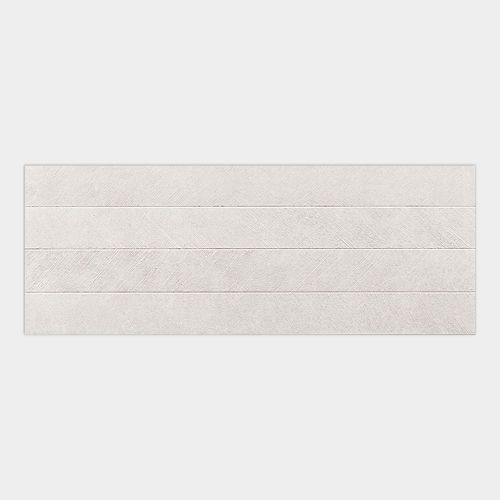 Bottega White 18x47 Porcelain Tile 4