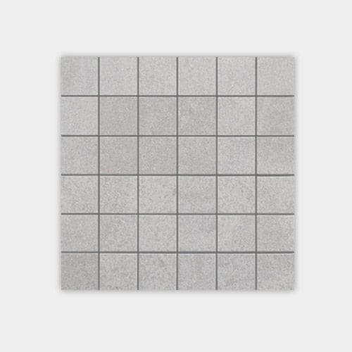 Deep Light Grey Gray Porcelain Mosaic