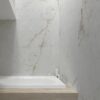 Abu Dhabi White 126x63 Silk Sintered Stone Slab 1