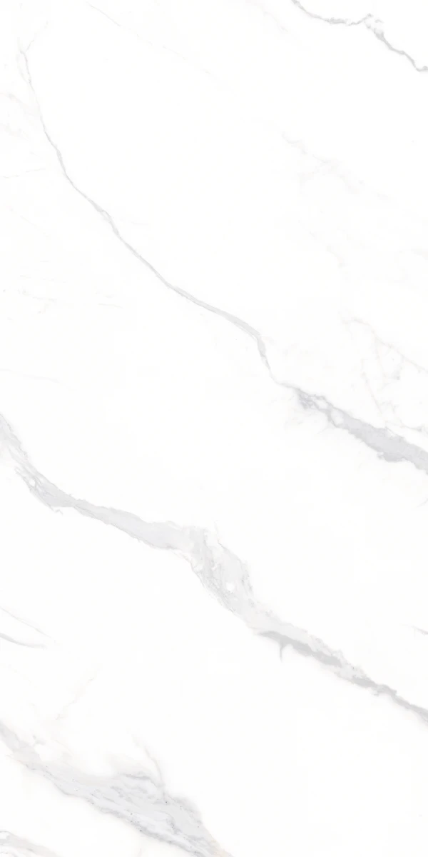 Aria White 126x63 Polished Porcelain Slab 1