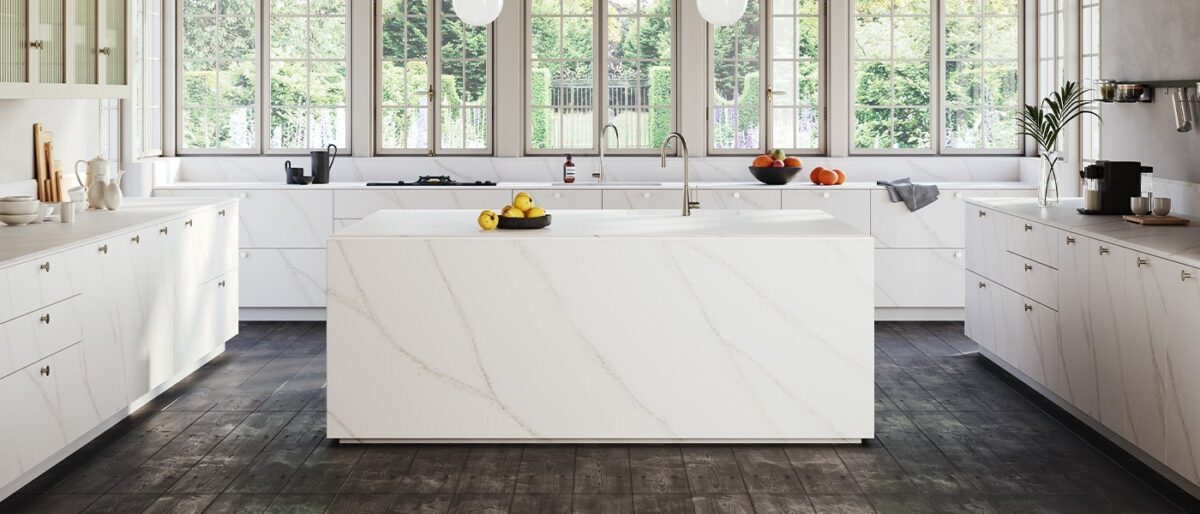 Bianco Atena 60.6x135.5 White Lithos Sintered Stone Slab 0