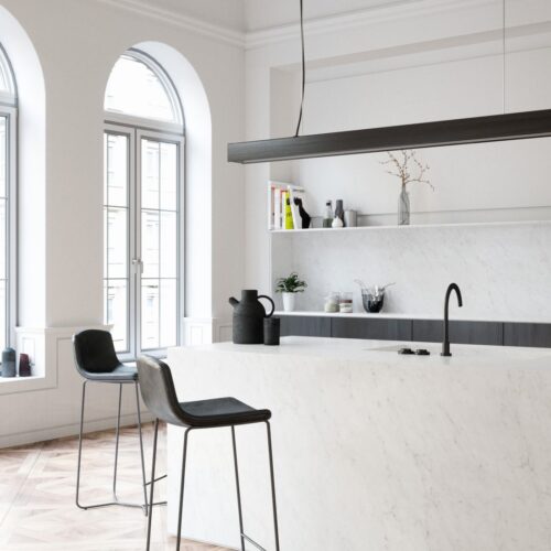 Blanco Carrara Bc02/Bc02R 126x63 BC02/BC02R Silk Sintered Stone Slab 0