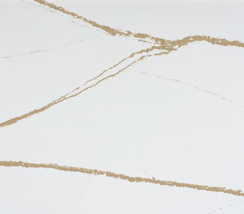 Et. D'Or 128x63 Gold Polished Silestone Slab 1