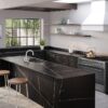 Et. Noir 128x63 Black Polished Silestone Slab 0