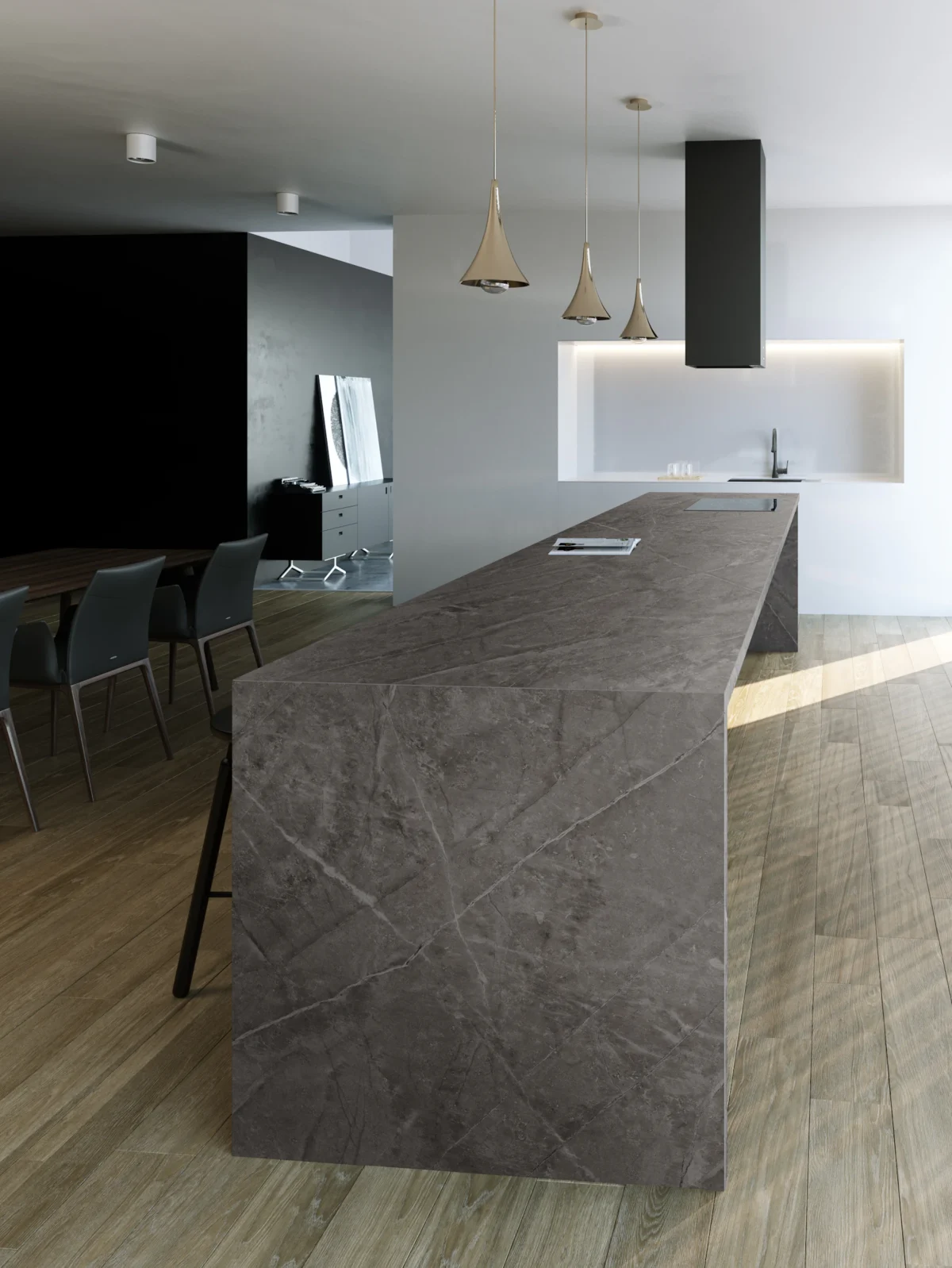 Kira 126x56 Smooth Matte Dekton Slab 0