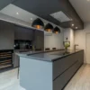 Marengo 128x63 black Polished Silestone Slab 1