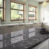 Ocean Storm 128x63 Gray Polished Silestone Slab 0