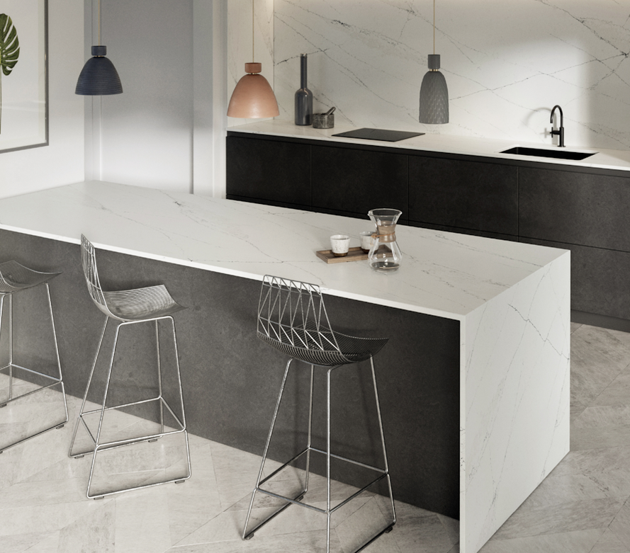 Ethereal Noctis 112x26 Polished Silestone Prefab 0