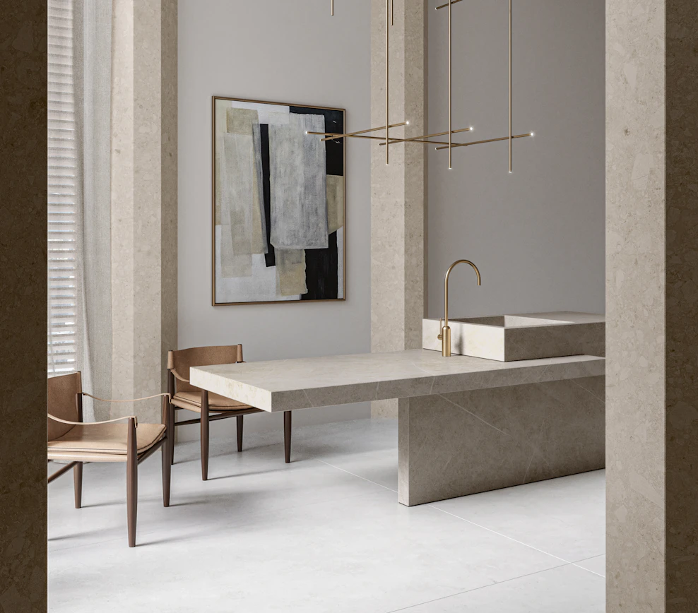 Sandik 126x56 Textured Matte Dekton Slab 2