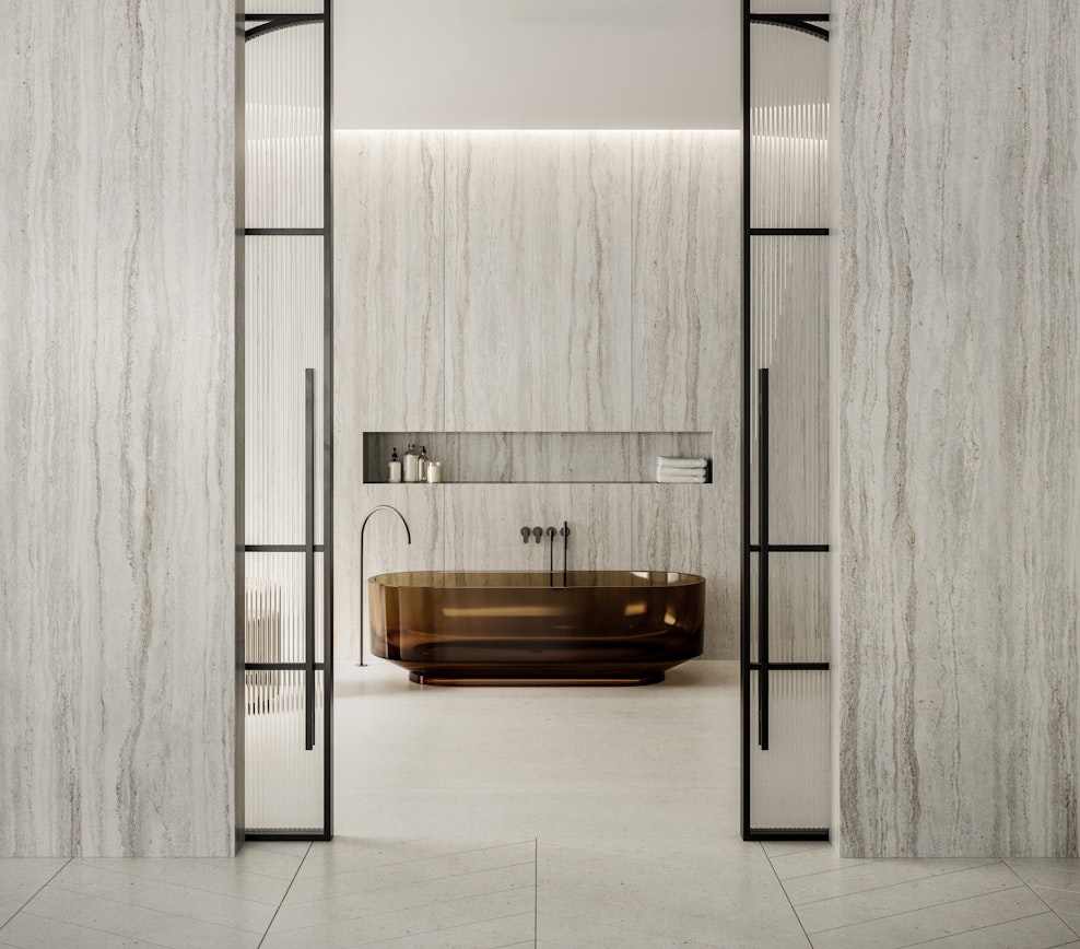 Trevi 126x56 Smooth Matte Dekton Slab 0