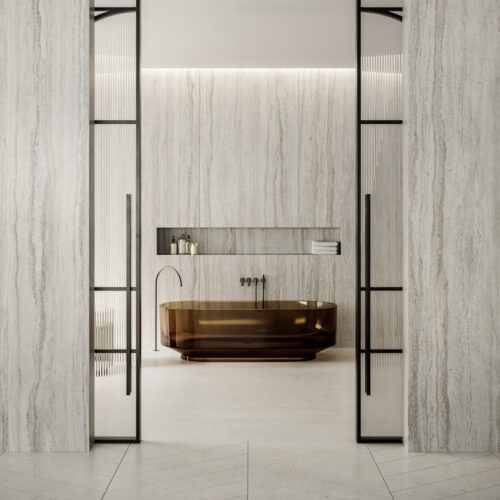 Trevi 126x56 Smooth Matte Dekton Slab 0