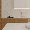 Versailles Ivory 128x63 White Polished Silestone Slab 6