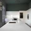 White Zeus 128x63 Suede Silestone Slab 0