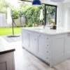 Yukon 120x55 White Polished Silestone Slab 1