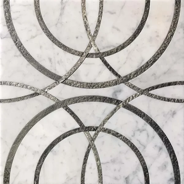 Alcamo 3/6 12x12 Polished Marble Tile 3