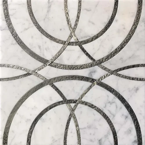 Alcamo 3/6 12x12 Polished Marble Tile 0