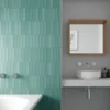 Alfama Pickets Viridian 2X10 Matte Ceramic Tile 5